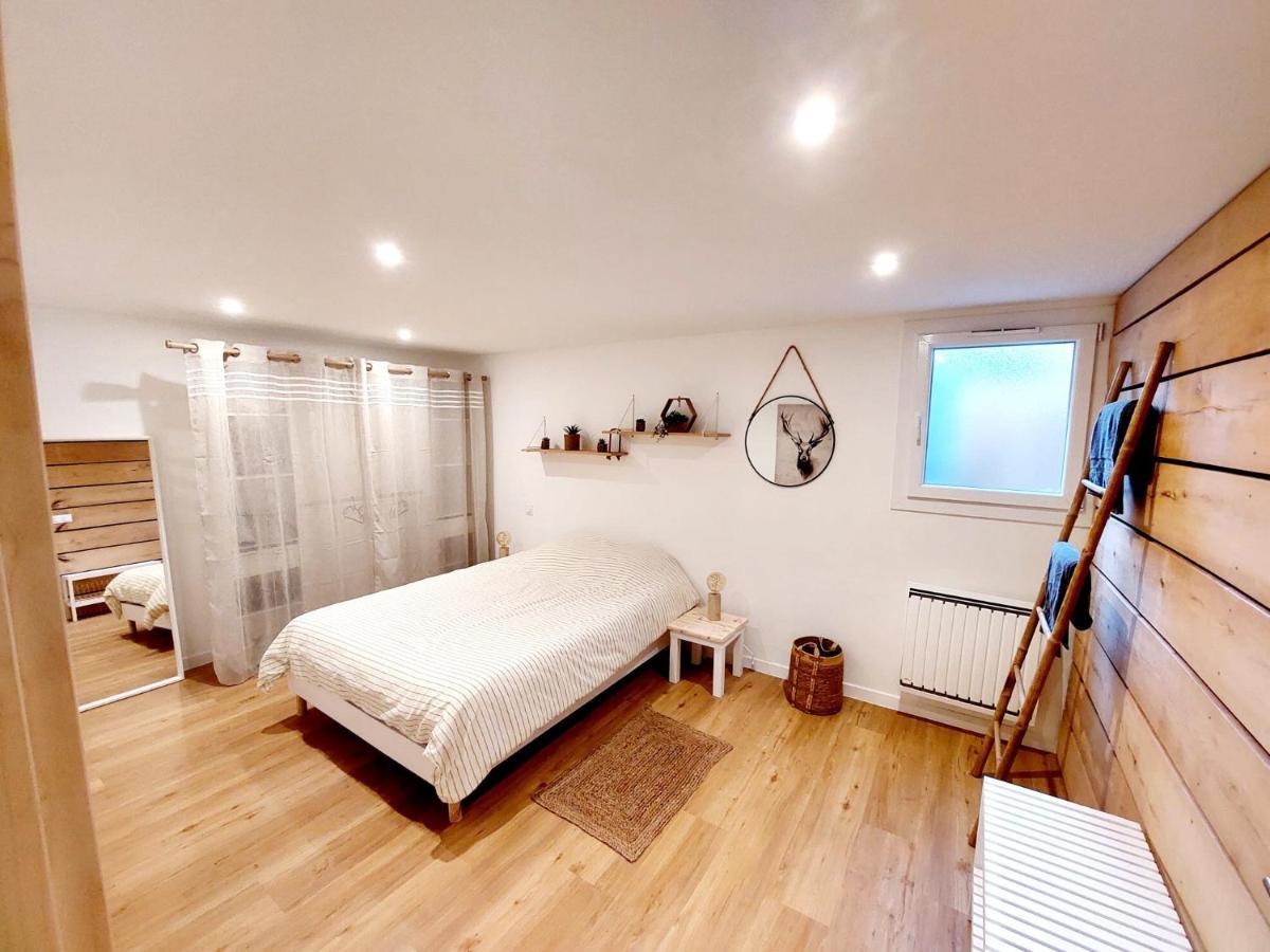 Ferienwohnung Refuge Des Myosotis - Proche Chambery - Jardin - Calme - Cosy Barberaz Exterior foto