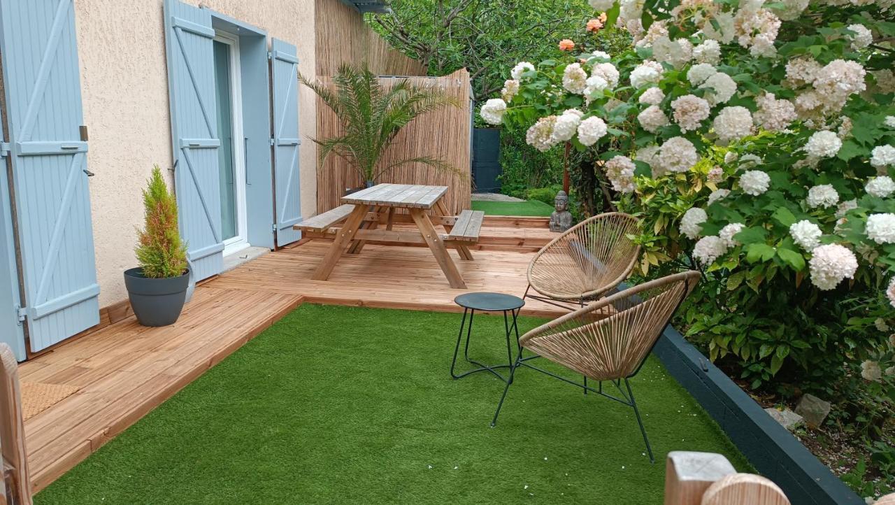 Ferienwohnung Refuge Des Myosotis - Proche Chambery - Jardin - Calme - Cosy Barberaz Exterior foto
